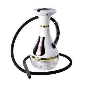RYKOAL Hookah White/Gold