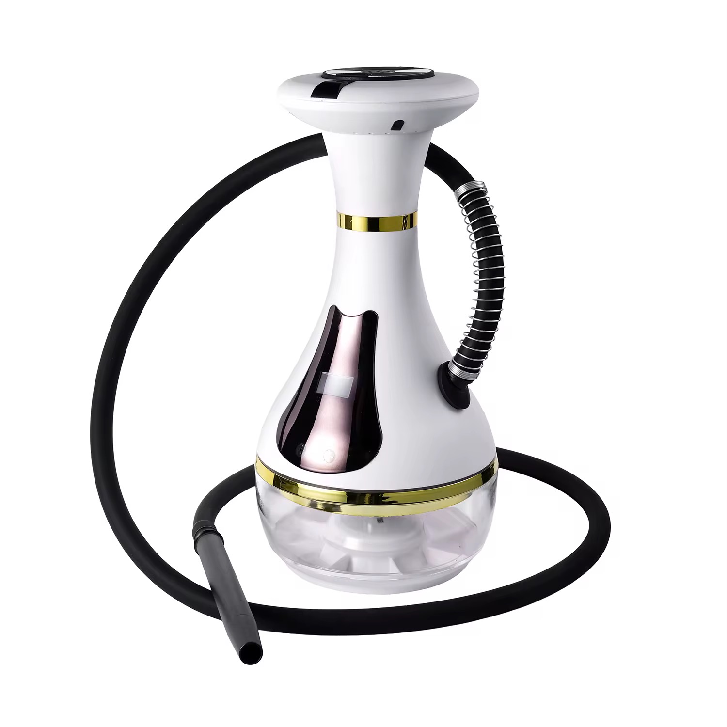 RYKOAL Hookah White/Gold